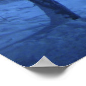 雪の多い冬の夜 ポスター (角)