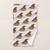 雪の多い冬の日に、美しいさまざまなスリッシュ バスタオルセット (ハンドタオル)