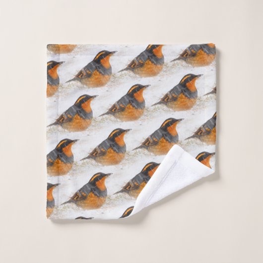 雪の多い冬の日に、美しいさまざまなスリッシュ バスタオルセット (ウォッシュタオル)