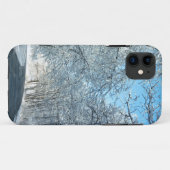 雪の多い冬の木 Case-Mate iPhoneケース (裏面(横))