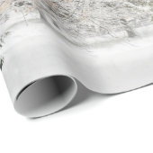 雪の多い冬の森 ラッピングペーパー (ロールコーナー)