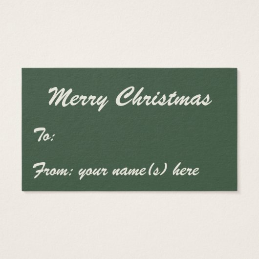 雪の多い冬の道のヴィンテージクリスマスツリー (裏面)