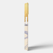 雪の多い冬の道のヴィンテージクリスマスツリー Case-Mate iPhoneケース (裏面 / 右)