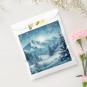 雪の多い冬山 フェイバーバッグ (封をした状態)