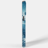 雪の多い冬山 Case-Mate iPhoneケース (裏面 / 右)