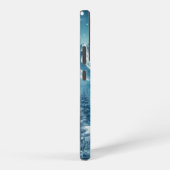 雪の多い冬山 SAMSUNG GALAXYケース (右側面)