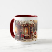 雪の多い冬 マグカップ (正面左)