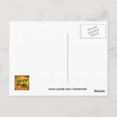 雪の多い単語アラスカ ポストカード (裏面)