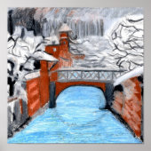 雪の多い場所 ポスター (正面)