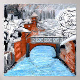 雪の多い場所 ポスター