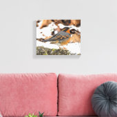 雪の多い大地を楽しめる、美しい多彩なスリッシュ キャンバスプリント (インサイチュ (リビング))