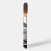 雪の多い山の中で練習する Case-Mate iPhoneケース (裏面 / 右)