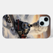 雪の多い山の中で練習する Case-Mate iPhoneケース (裏面 (横))