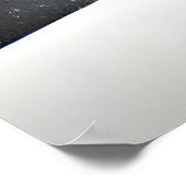 雪の多い山の象 | AIアートポスター ポスター (角)