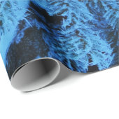 雪の多い森のトウヒ ラッピングペーパー (ロールコーナー)