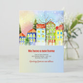 雪の多い近隣地域の動く発表 案内状 (スタンド正面)