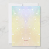 雪の多い近隣地域の動く発表 案内状 (裏面)