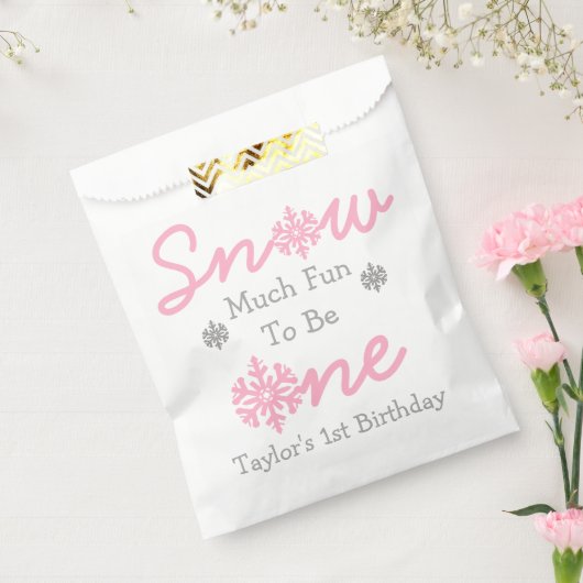 雪の多くのおもしろいが一つになる フェイバーバッグ (封をした状態)