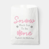 雪の多くのおもしろいが一つになる フェイバーバッグ (正面)