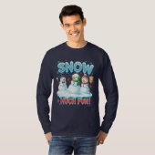 雪の多くのおもしろい | アサルテオン Tシャツ (正面フル)