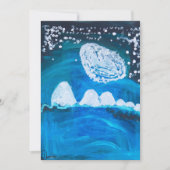 雪の夜 シーズンカード (正面)