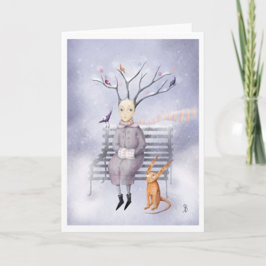 雪の夢 カード (正面)