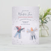 雪の天使の招待状 招待状 (スタンド正面)