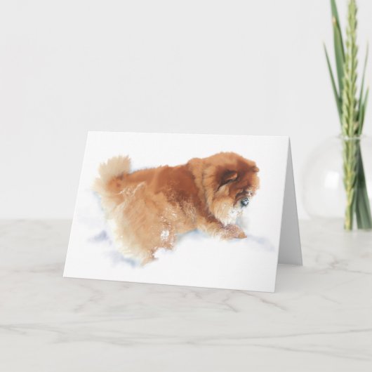 雪の天使カードを作るチャンス カード (正面)