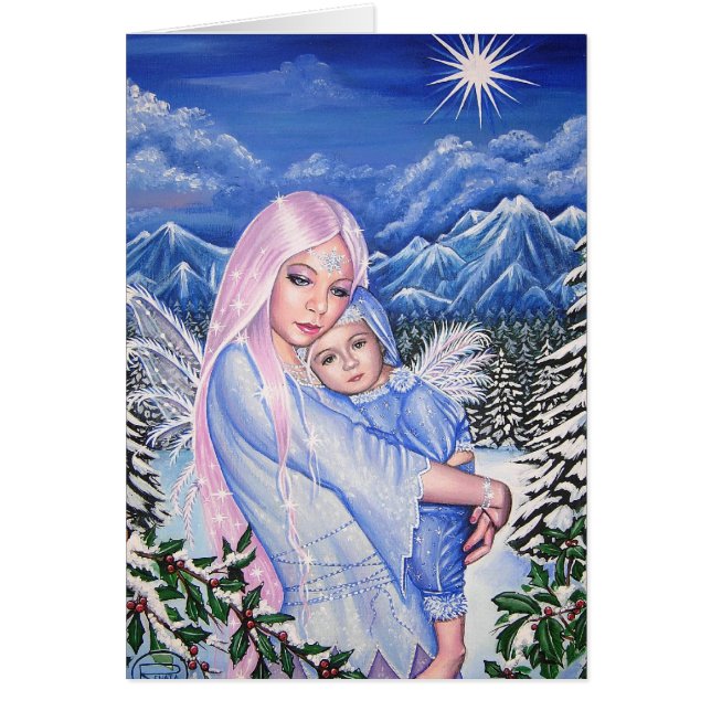 雪の天使 (正面)