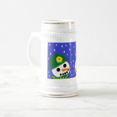 雪の女性SNOW MAN SNOW PEOPLE STEIN ビールジョッキ (正面左)