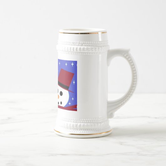 雪の女性SNOW MAN SNOW PEOPLE STEIN ビールジョッキ (右)