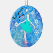 雪の女王のオーナメント セラミックオーナメント (右)