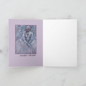 雪の女王の芸術カード シーズンカード (内部)