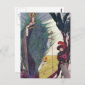 雪の女王1 ポストカード (正面/裏面)