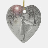 雪の女王 セラミックオーナメント (右)