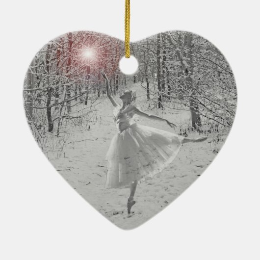 雪の女王 セラミックオーナメント (裏面)