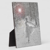 雪の女王 フォトプラーク (側面)