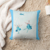 雪の妖精 クッション (ブランケット)