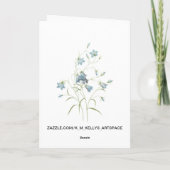 雪の妖精 シーズンカード (裏面)