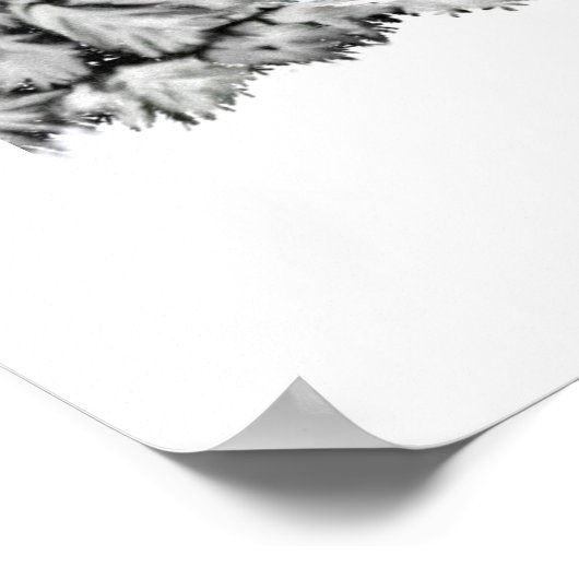 雪の妖精 ポスター (角)