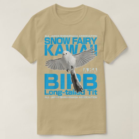 雪の妖精 Tシャツ (デザイン正面)