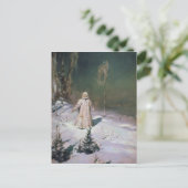 雪の娘1899年 ポストカード (スタンド正面)