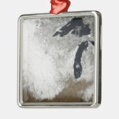 雪の実色像 メタルオーナメント (左)