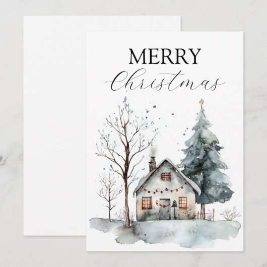 雪の家 シーズンカード (正面/裏面)