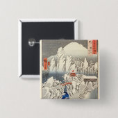 雪の山Harunaの眺め 缶バッジ (正面&裏面)