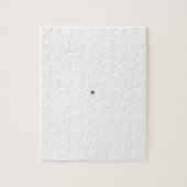 雪の嵐の白くま ジグソーパズル (縦)