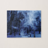 雪の嵐 ジグソーパズル (横)