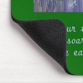 雪の帽子夜 マウスパッド (コーナー)