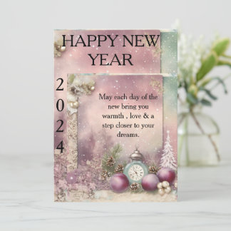 「雪の平静：年賀状」 シーズンカード