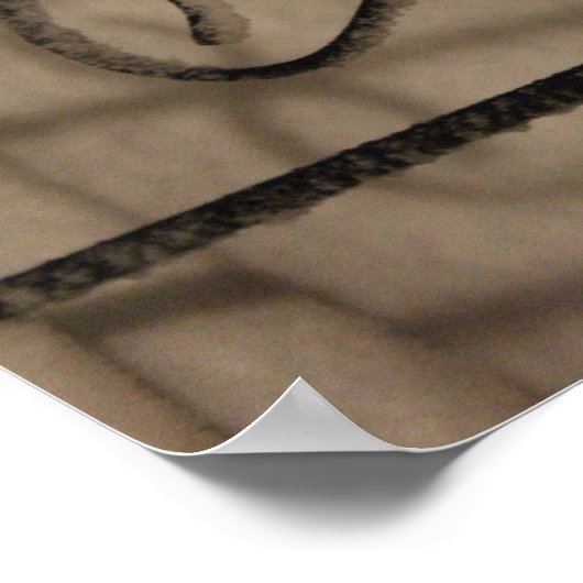 雪の影 ポスター (角)